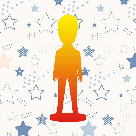 Fully Customizable 1 Person Custom Bobblehead With Engraved Text