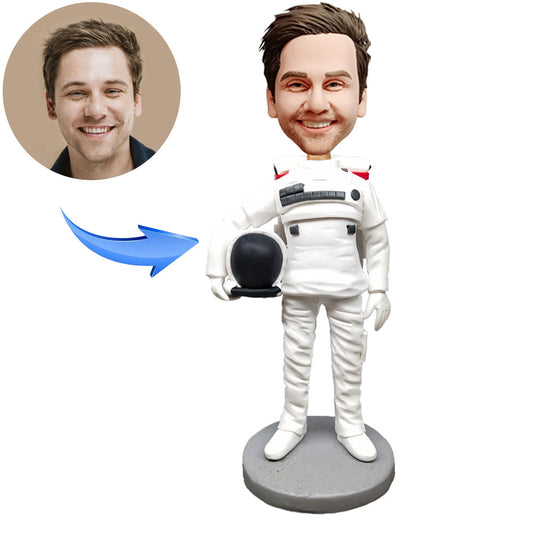 Custom Bobblehead Astronaut With Engraved Text