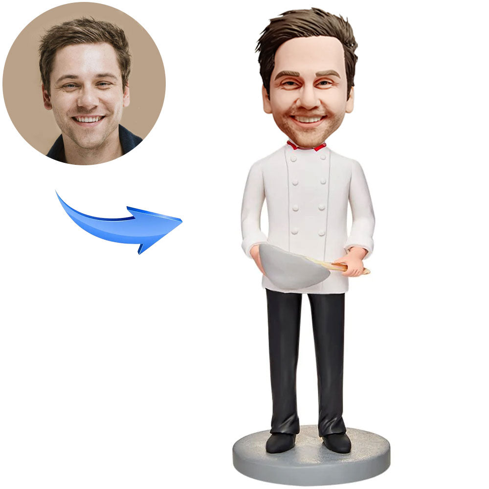 Five Star Chef Custom Bobblehead Figurine