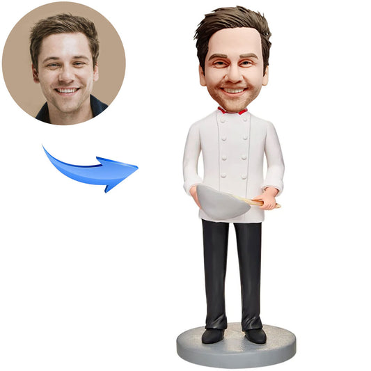 Five Star Chef Custom Bobblehead Figurine
